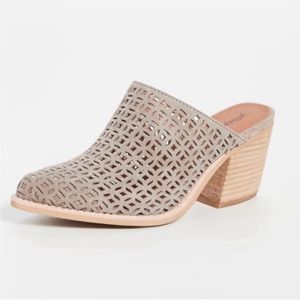Jeffrey Campbell Favela Perforated Mules size 9